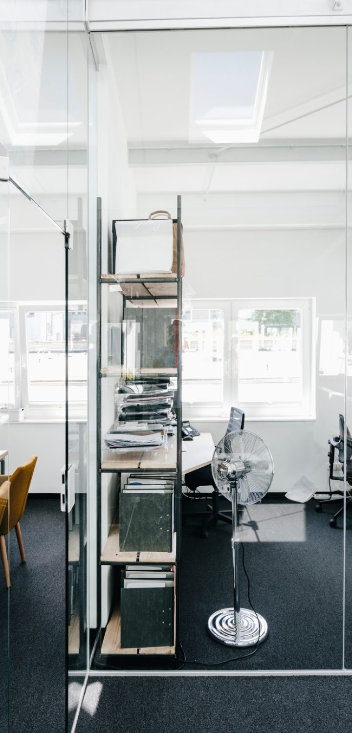 Empty modern office