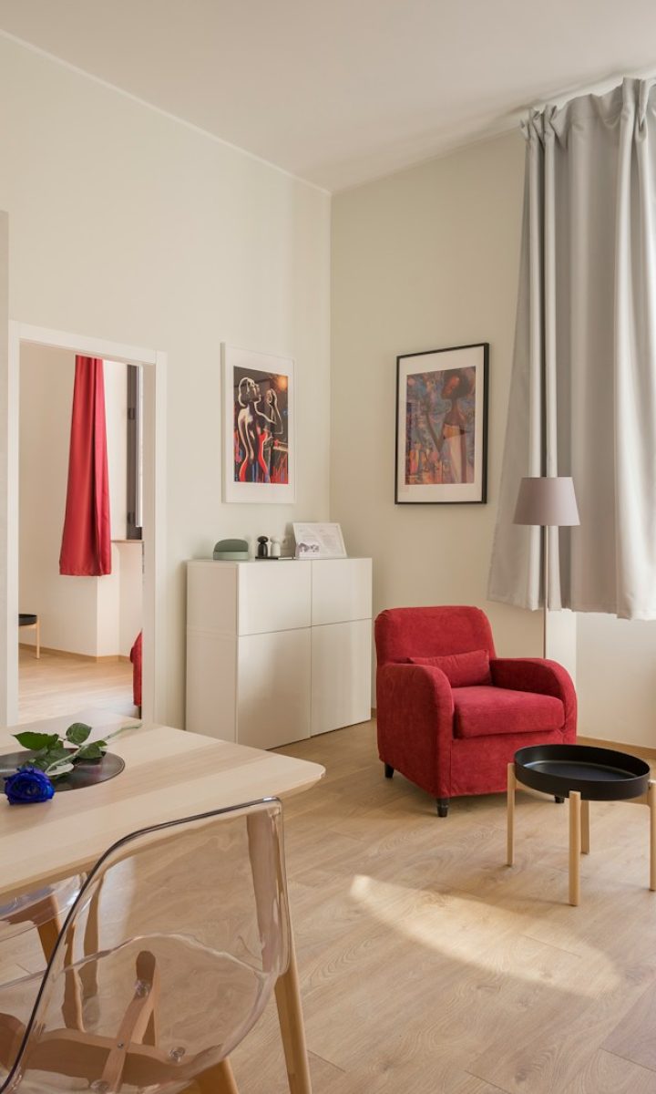 tidy room filled with furnitures